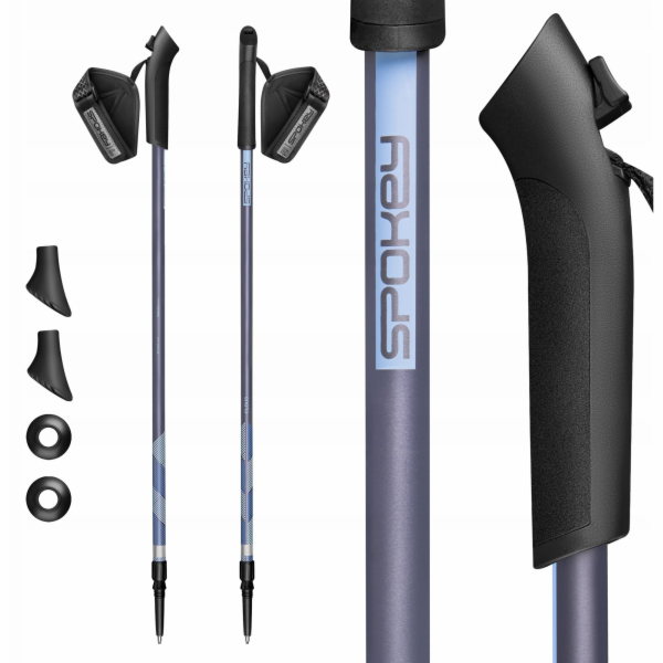 Spokey Teleskopické hole na nordic walking CLOUD