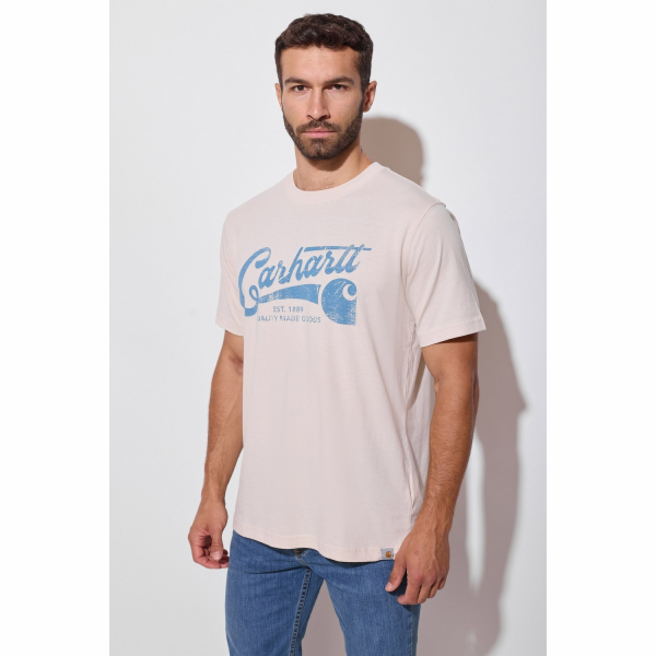 Carhartt Tričko Light Script Graphic Oat Milk