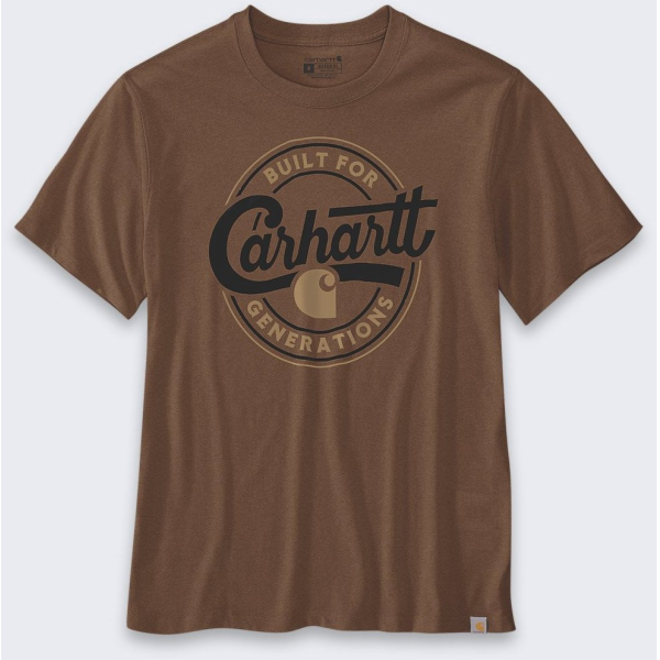Carhartt Tričko Script Graphic Red Duck