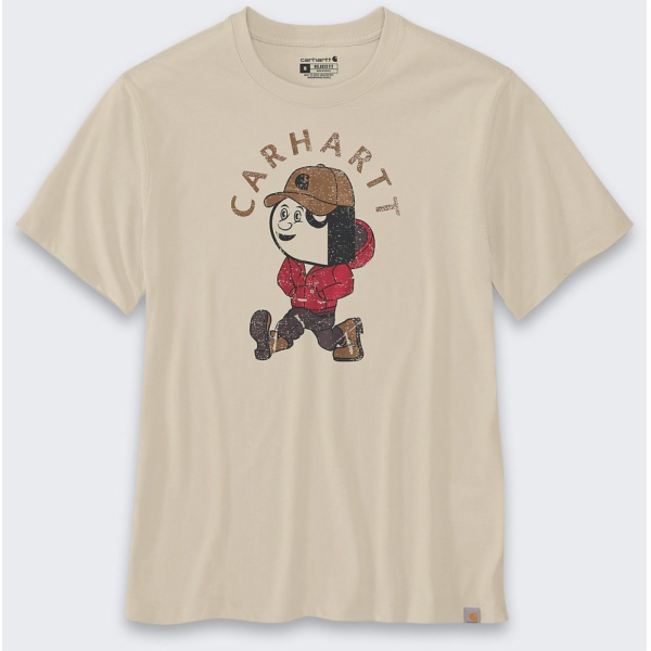 Carhartt Tričko Light Jac Graphic Oat Milk