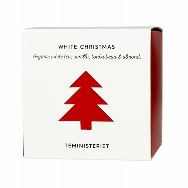 Bílý sypaný čaj White Christmas 70 g – Teministeriet