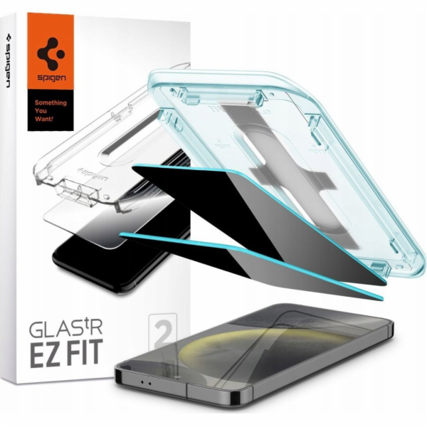Spigen Tvrzené sklo SPIGEN GLAS.TR „EZ FIT“, 2 ks, ochran...