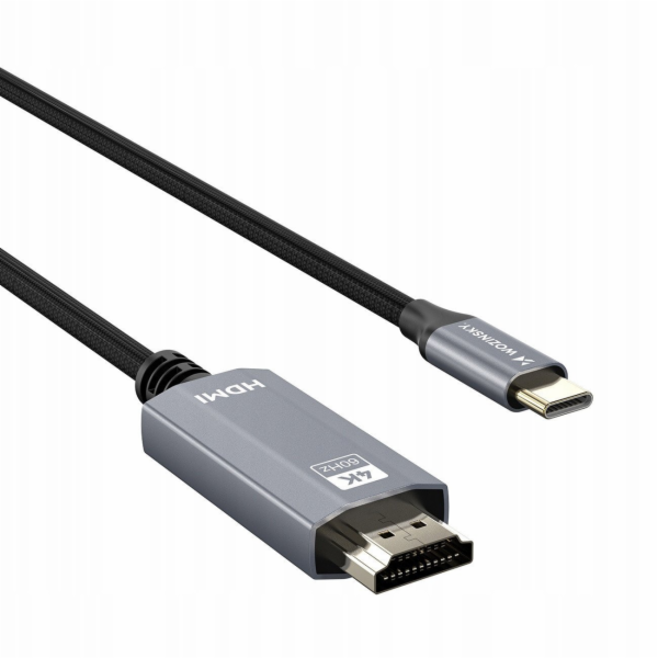 Wozinsky Kabel WCCH-01 USB-C - HDMI 4K 60Hz 1,8 m - černý