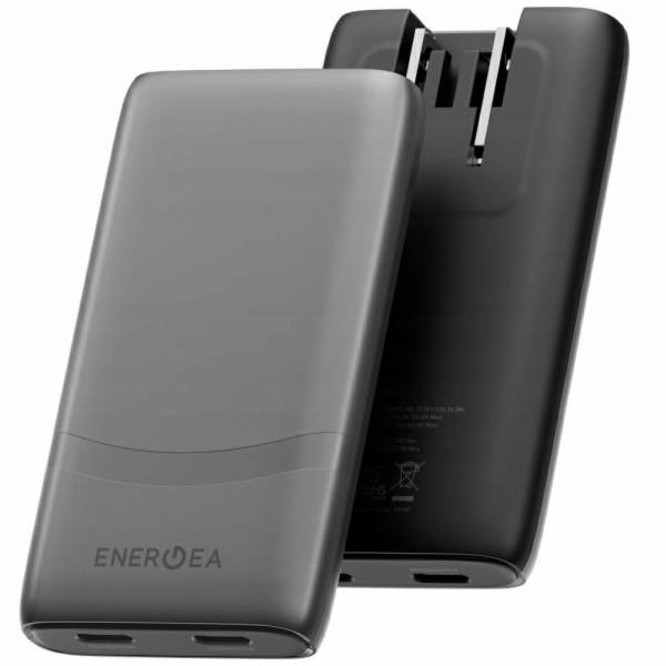 Energea Nabíječka TravelWorld Edge 65W 2xUSB-C PD/PPS/QC3...