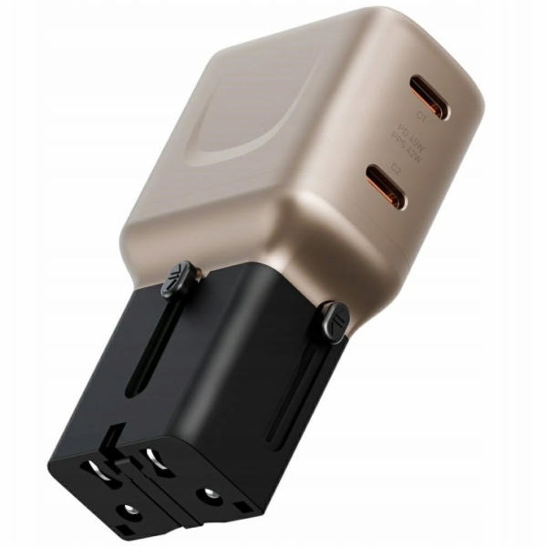 Energea TravelGo Adapter 45 2xUSB-C 45W síťová nabíječka ...