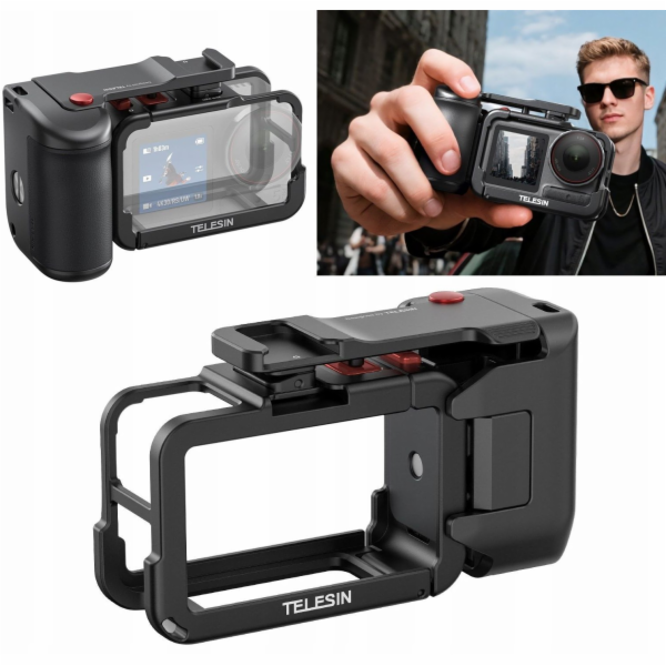 Telesin Rukojeť s montážním rámem + ISO pro DJI Action 5 ...