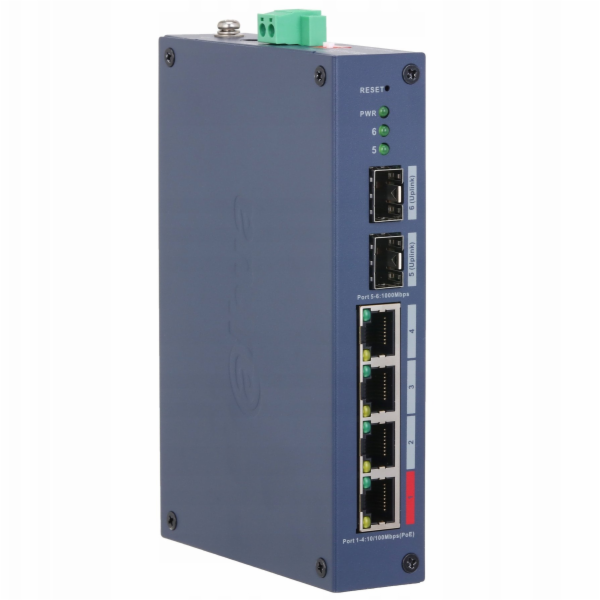 Dahua Technology PRŮMYSLOVÝ POE PŘEPÍNAČ CHS4206-4ET-90 4...