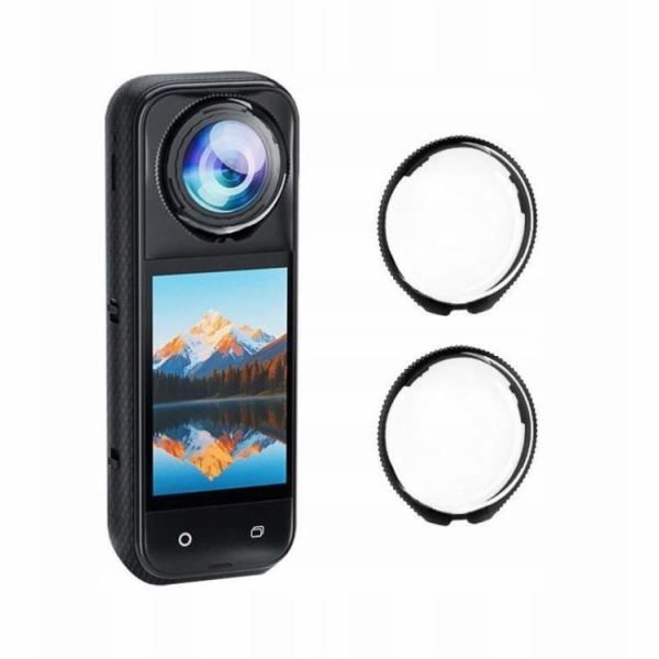 Puluz Sada 2 ochranných krytů objektivů pro Insta360 X5 /...