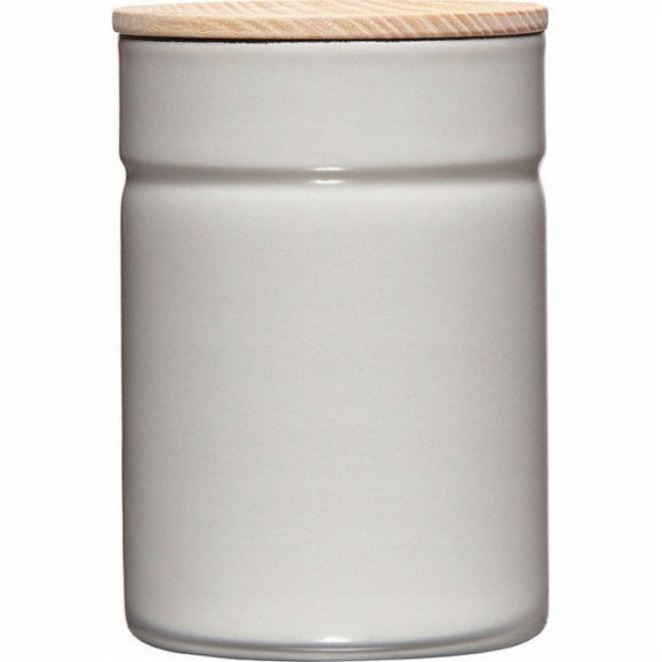 Riess RIESS - Kuchyňská nádoba s dřevěným víkem 0,5 l svě...