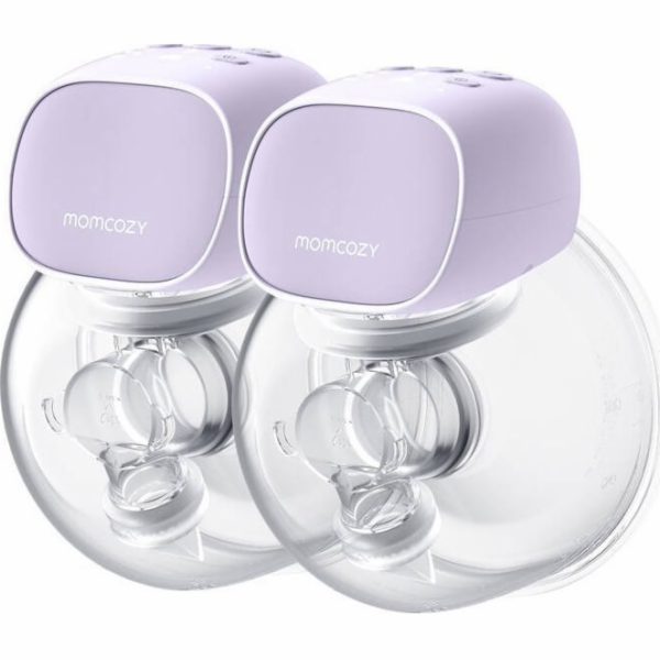 Momcozy Dvojitá odsávačka mléka S9 pro (fialová)