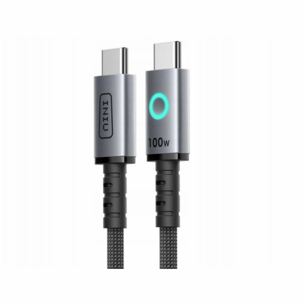 Monroe Kabel USB-C - USB-C 1,2 m šedý (C21-P1)