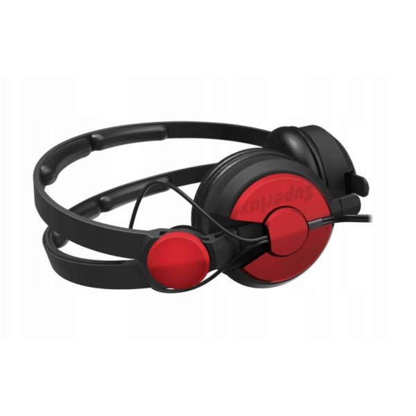 Superlux HD562 červená, uzavřená, na uši