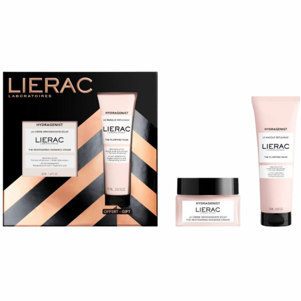 Lierac SET Hydragenist hydratační rozjasňující denní krém...