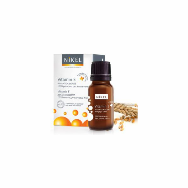 Nikel vitamínové sérum 100% přírodní s vitamínem E, 10 ml