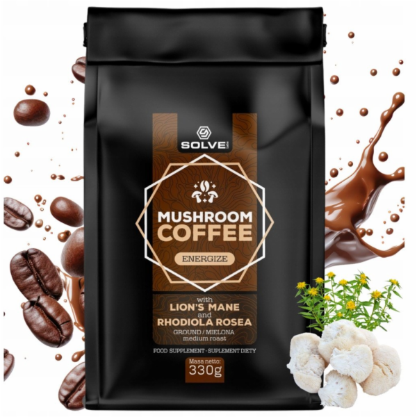 Health Labs Care Solve Labs Houbová káva 330g Lví hříva +...