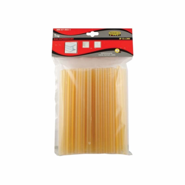 Modeco Lepicí vložky na kov 12 mm x 200 mm med 50 ks 1 kg...