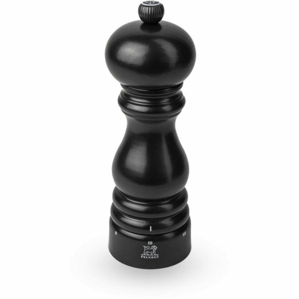Peugeot Mlýnek na sůl PARIS 18 cm saténově černý, u-sel I