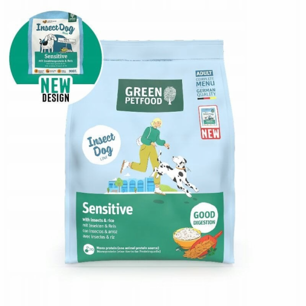 Josera Green Petfood pro psy s citlivým hmyzem 3 kg