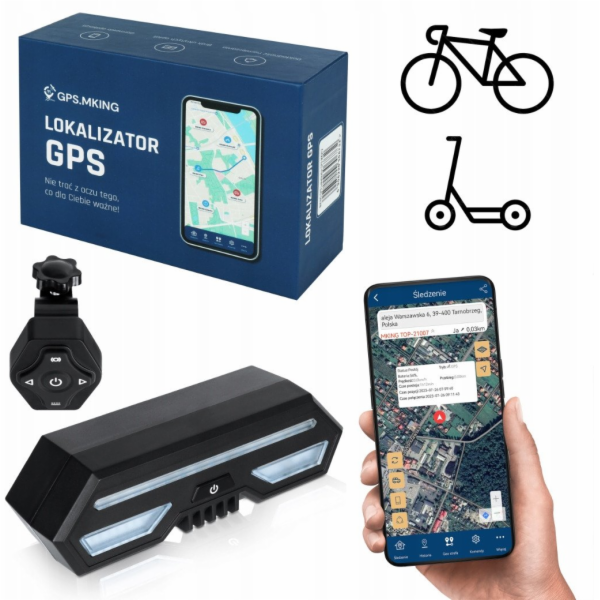 NoName GPS tracker Mking BIKESCOO pro koloběžky