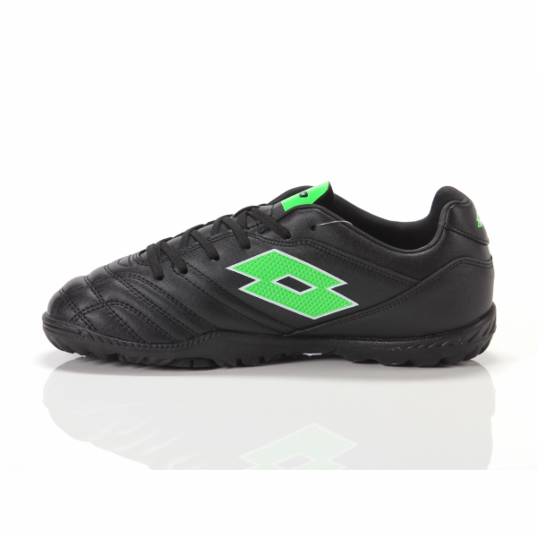 Lotto Dětské boty SHOES Stadio 705 TF, černé/jarní zelené...
