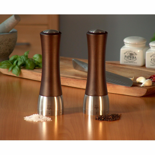 Peugeot MADRAS mlýnek na sůl 21 cm, čokoláda, u-select