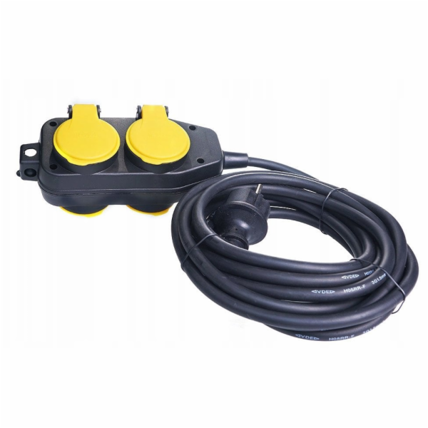 Rum-Lux Prodlužovací kabel stavební 4 zásuvky 10m 3x1,5 P...