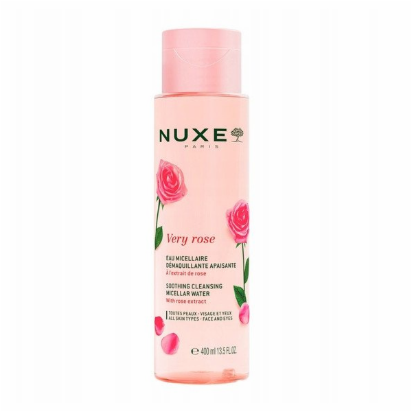 Nuxe Very Rose, čisticí micelární voda, pro všechny typy ...