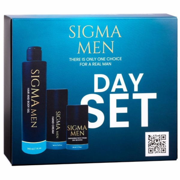KANN Sigma Men Day Set mycí gel na tělo a vlasy 200ml + k...