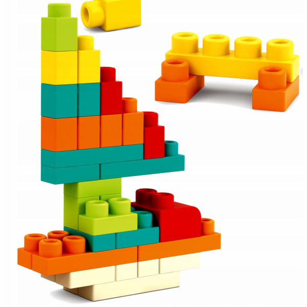 Bounn Měkké bloky vozidel 62 kusů