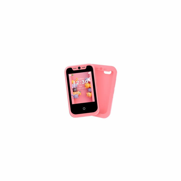 Garett Smartphone OneKid Pink - telefon pro děti, s rodič...