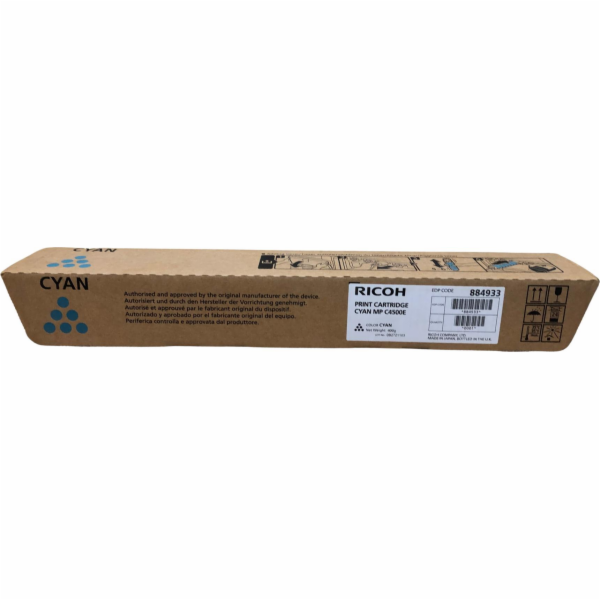 Ricoh Toner 884933/888611/842037 azurový originál (884933...