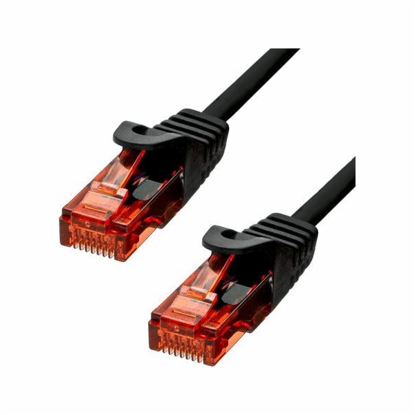 ProXtend ProXtend U/UTP CAT6 LSZH AWG 24 CU Černá 10m