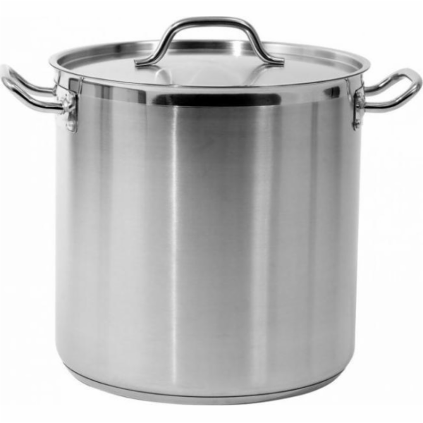 Yato VYSOKÝ HRNEC S VÍČKEM Z NEREZOVÉ OCELI 32X32CM, 25,7L.