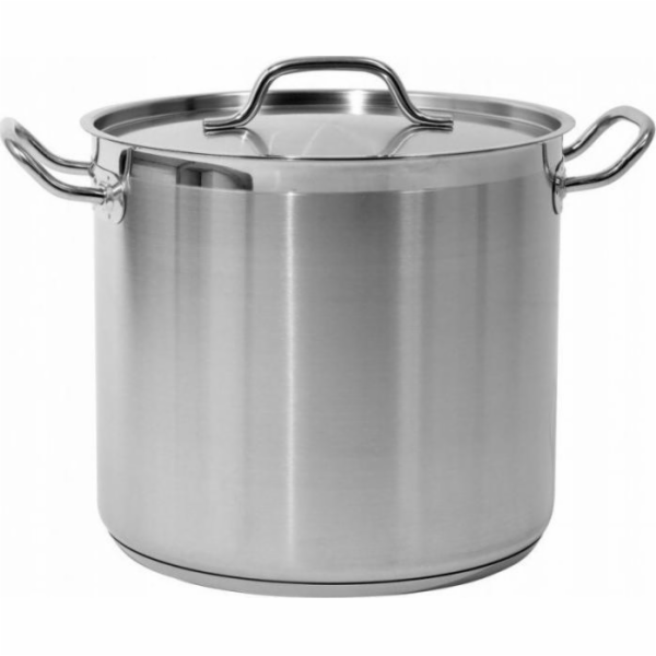 Yato VYSOKÝ HRNEC S VÍČKEM Z NEREZOVÉ OCELI 28X25CM, 15,4L.