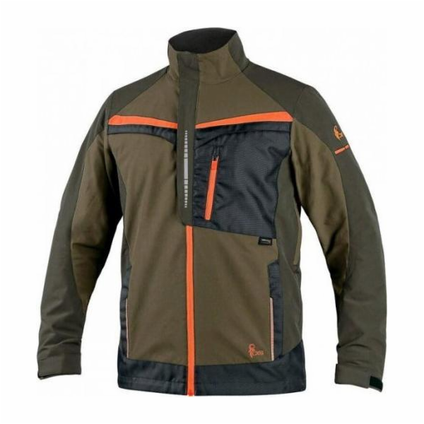 UN MIKINA/BA UN CXS NAOS ZELENO-ORANŽOVÁ VELIKOST 48