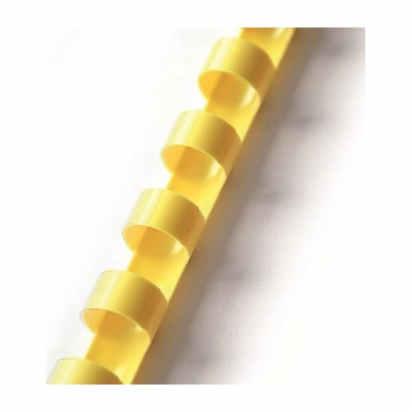 Argo plastový hřbet 38mm ARGO 405386 žlutý 50 ks