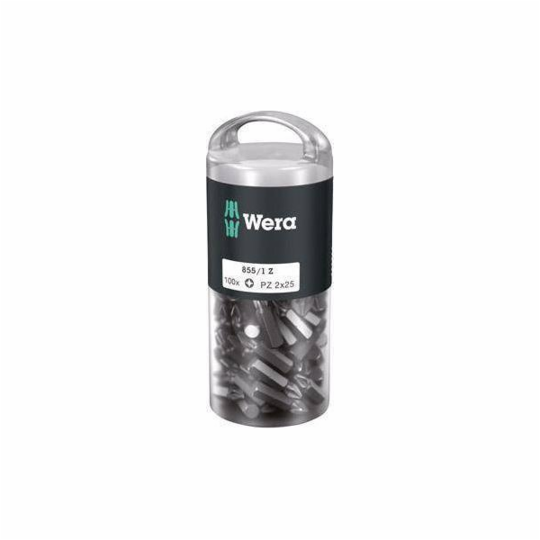 Wera Bit 1/4 DIN3126E6,3 PZ2x25mm balení 100 ks Wera