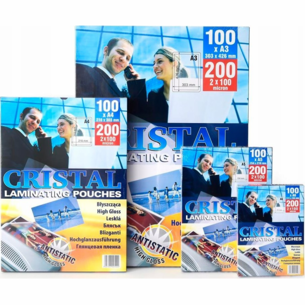 Argo Samolepicí laminovací fólie A5 ARGO 330512 125mic 10...