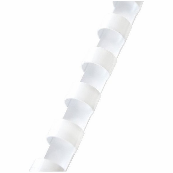 Argo plastové hřbety 25mm ARGO 405251 bílé 50ks