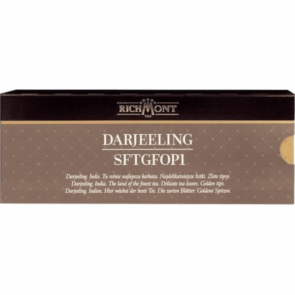 Richmont Čaj Richmont Darjeeling SFTGFOP1 12x4g - čaj ind...