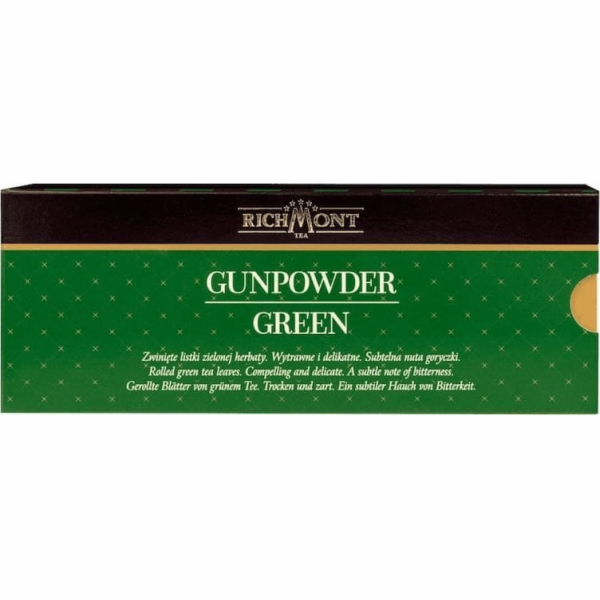 Richmont&nbsp;Tea&nbsp;Richmont&nbsp;Green&nbsp;Gunpowder&nbsp;12x4g&nbsp;-&nbsp;čistý&nbsp;čínsk...