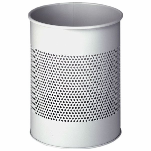 Durable Odolný odpadkový koš Kulatý kovový / prolamovaný ...