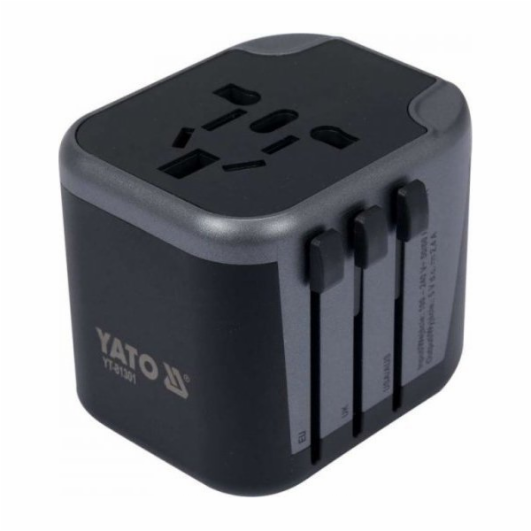 Yato Cestovní adaptér UNIW. 2XUSB 12W