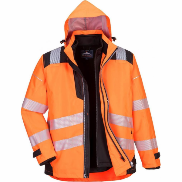 Portwest 3-v-1 pracovní bunda PW365OBR Orange XL