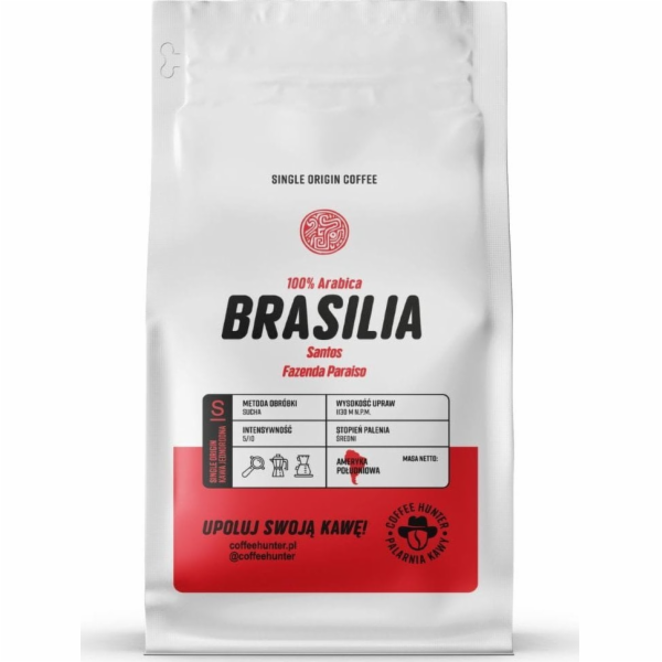 Coffee Hunter Brasilia Santos Fazenda Paraiso zrnková káv...