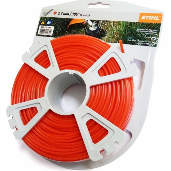 Stihl Struna 2,7 mm pro hlavu křovinořezu originální zesí...