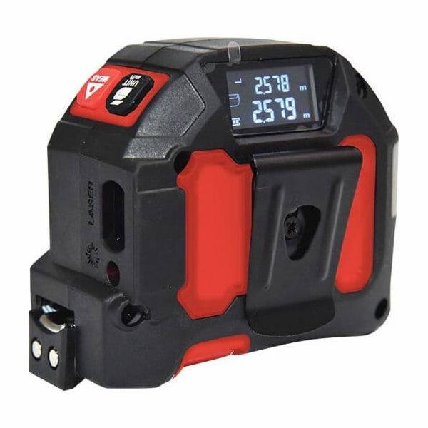 PRO Laserový dálkoměr DL-40M5 LASEROVÝ DÁLKOMĚR S 5M PÁSKEM