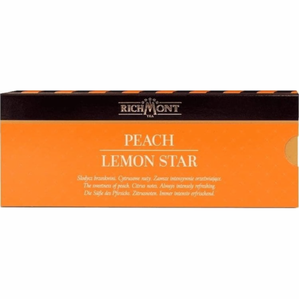 Richmont Tea Richmont Broskev Lemon Star 12x6g - citronov...