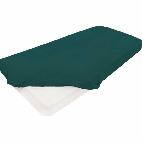 Multitex Prostěradlo 220 x 200, satén se zlatým vzorem, 34