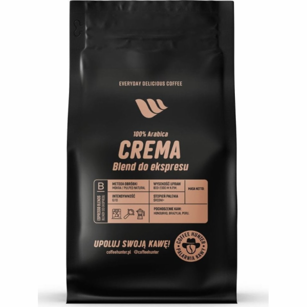 Coffee Hunter Káva Hunter Crema Blend 1 kg